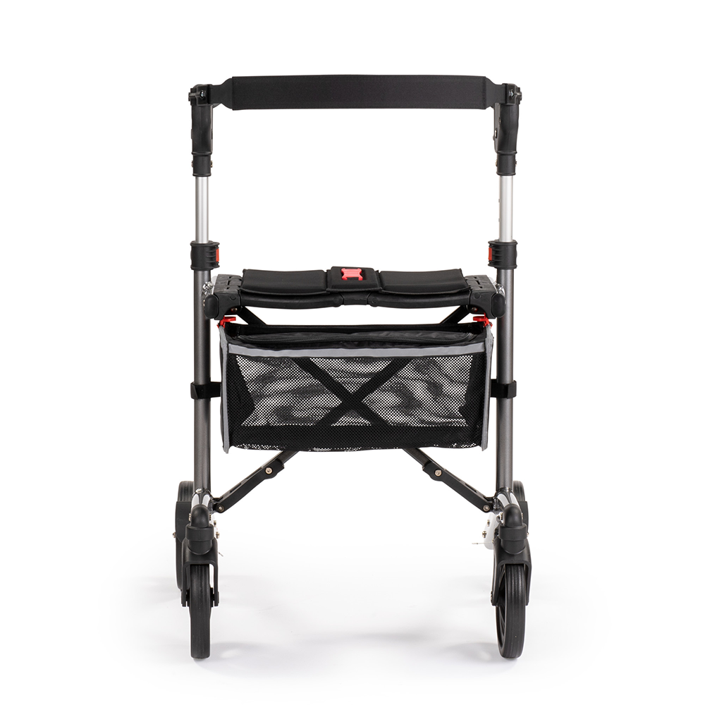 MultiMotion Trollimaster RA60 rollator low en standaard - Donkergrijs - Afbeelding 3