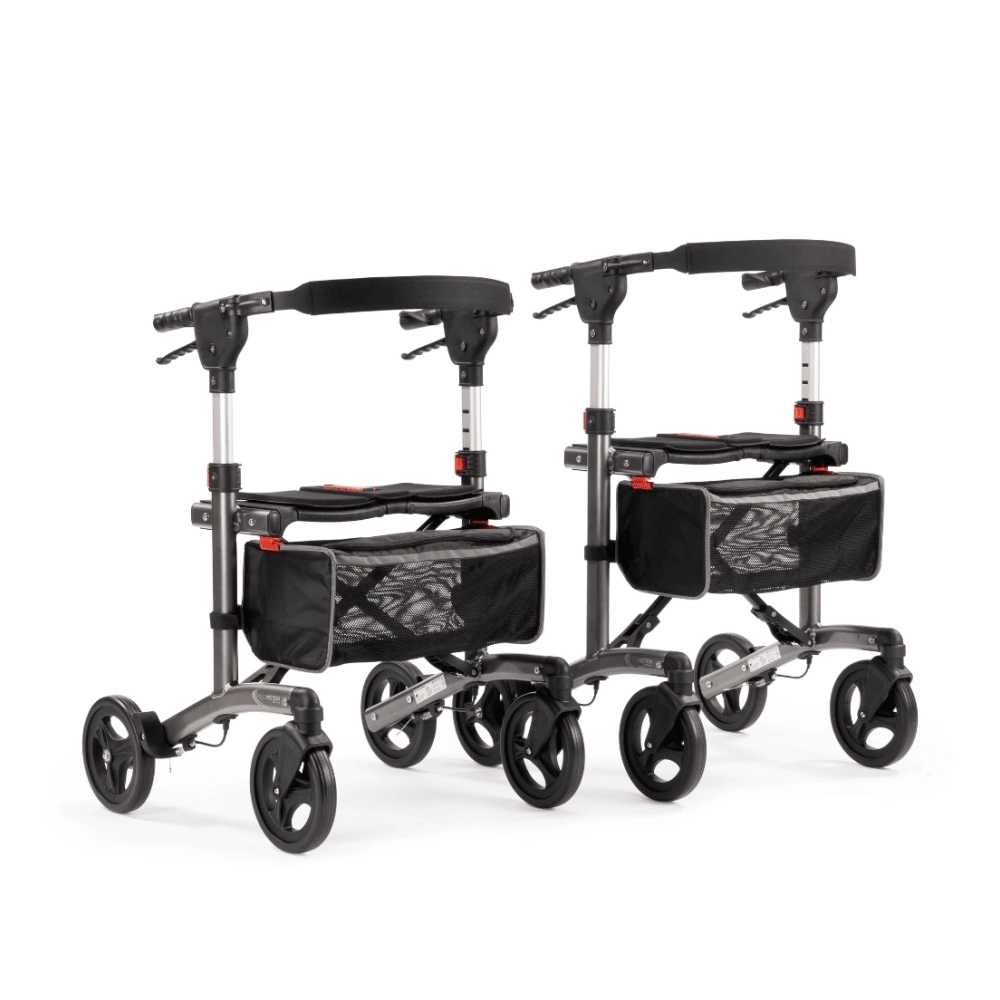 MultiMotion Trollimaster RA60 rollator low en standaard - Donkergrijs - Afbeelding 7